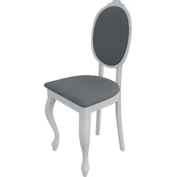 Jídelní židle Židle do kuchyně MOVILE 48 - bílá / šedá 1