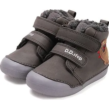 Chlapecká zimní obuv D.D.step D.D.step kompromisní W066-52525B KHAKI W066-52525B Velikost 22