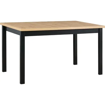 Jídelní stůl Jídelní stůl 80X120 DOROTA 1S - dub artisan / černý