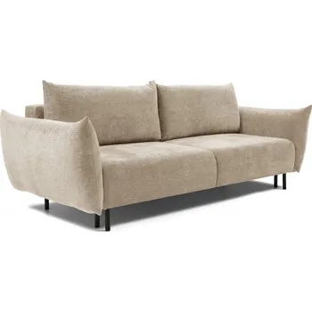 Pohovka Rozkládací pohovka s úložným prostorem BANFF - béžová