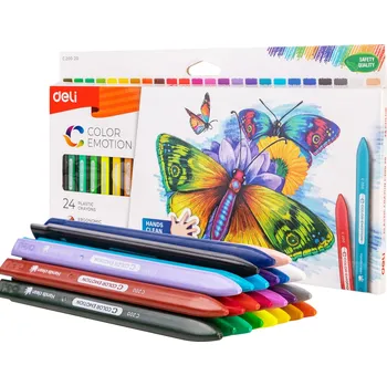 Výtvárné potřeby Voskovky Deli 24 ks