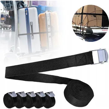 Upínací popruh UPEVŇOVACÍ POPRUHY S RAČNOU A VAČKOVOU SPONOU, ODOLNÉ NAPÍNACÍ POPRUHY