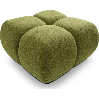 Taburet Čalouněný taburet SELKIR - zelený