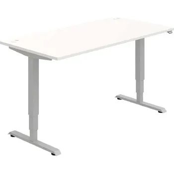 Kancelářský vozík HOBIS výškově stavitelný stůl MOTION RUN MSR 3 1600, stand.ovládání, bílá + doprava zdarma