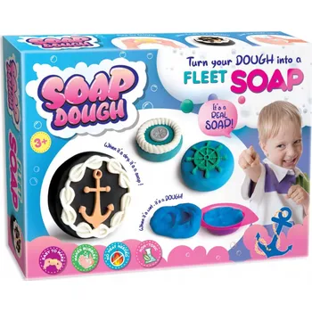 kreativní sada Kreativní senzorická sada pro děti DIY Strigo – Vyrob si mýdlo s motivem plavby