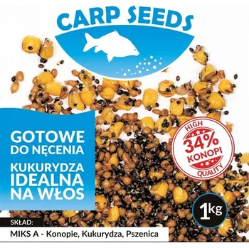 Návnadová surovina CARP SEEDS Konopí a pšenice mix 1kg