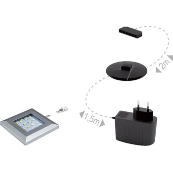 Bodové svítidlo LED osvětlení 1 bodové SAFIEH