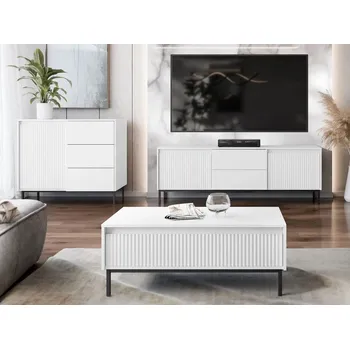 Obývací stěna Nábytek do obýváku REMY 2 - bílý