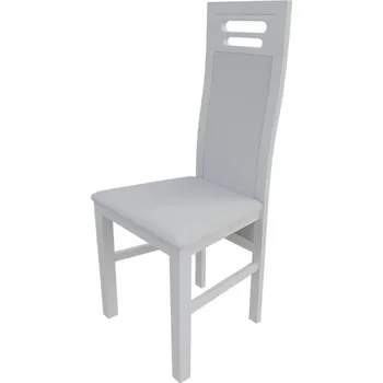 Jídelní židle Židle do jídelny MOVILE 40 - bílá / bílá ekokůže