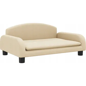 Pelíšek pro psa Pelíšek pro psa, krémový, 70x45x30 cm, potažený látkou