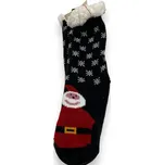 Virgina Dívčí zateplené ponožky CHRISTMAS Barva: Černá, Velikost: 27-30