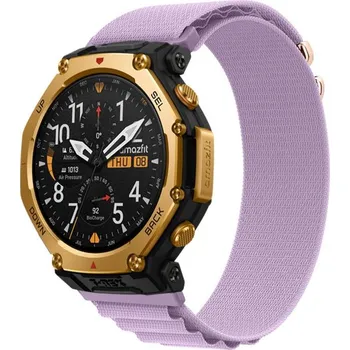 Příslušenství k chytrým hodinkám DUX 124851 Nylonový vyměnitelný řemínek pro Amazfit T-Rex 3 Pro 48mm fialový