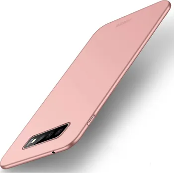 Pouzdro na mobilní telefon MOFI 13260 MOFI Ultratenký kryt Samsung Galaxy S10 růžový