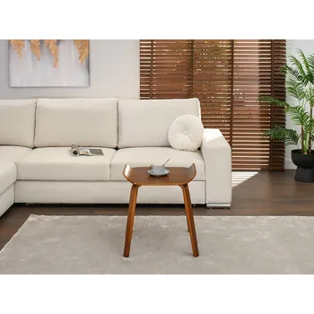 Toaletní stolek Stylový odkládací stolek CHRENO - ořech