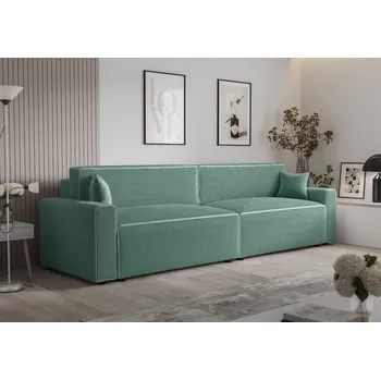 Pohovka Rozkládací pohovka RADANA - světle zelená