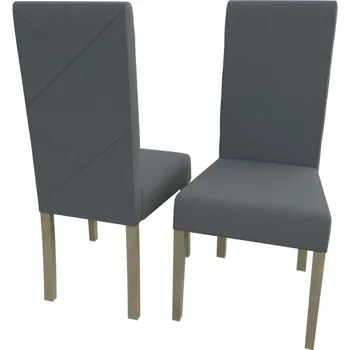 Jídelní židle Jídelní židle MOVILE 400 - dub sonoma / šedá 1