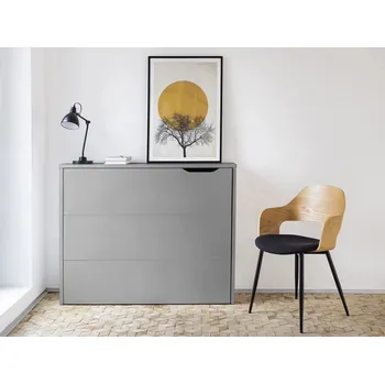 Psací stůl Skládací psací stůl CELENA - šedý, levý