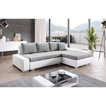 Sedací souprava Sedací souprava s úložným prostorem CANDIDA - bílá / šedá