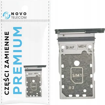 Pouzdro na mobilní telefon SIM karta tácek pro Samsung Galaxy S23 / S23+ zelený šuplík