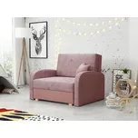 Rozkládací křeslo BELA SOFT 1 - růžové