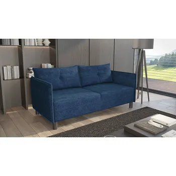 Pohovka Třímístná pohovka MAELLA - modrá