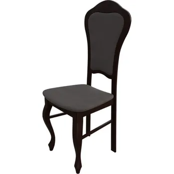 Jídelní židle Čalouněná jídelní židle MOVILE 11 - ořech / tmavá hnědá 2