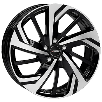 Alu kolo Alu kola AUTEC RIXON, 19x7.5 5x114.3 ET35, černá lesklá + leštění
