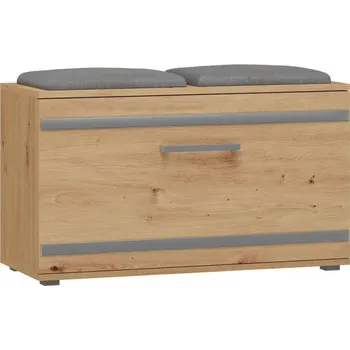 Botník Botník se sedákem JOOSEP - dub artisan