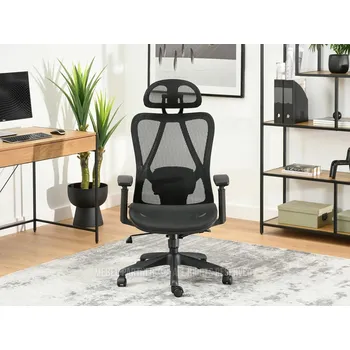 Kancelářská židle DELMY - černá