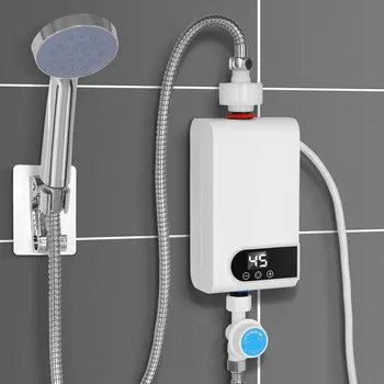 Bojler Elektrický průtokový ohřívač vody 5500 W 230 V s displejem