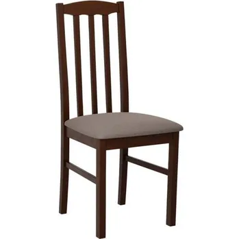 Jídelní židle Čalouněná židle k jídelnímu stolu EDON 12 - ořech / hnědá 1