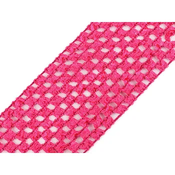 Síťovaná pruženka šíře 70 mm pro výrobu tutu sukýnek, střední, 9 pink