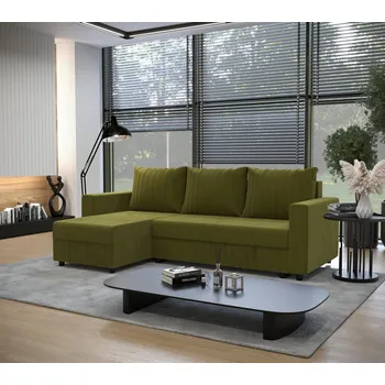 Sedací souprava Rozkládací sedací souprava EDITH - zelená