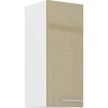 Kuchyňská linka Horní kuchyňská skříňka LAJLA - šířka 30 cm, cappucino / bílá