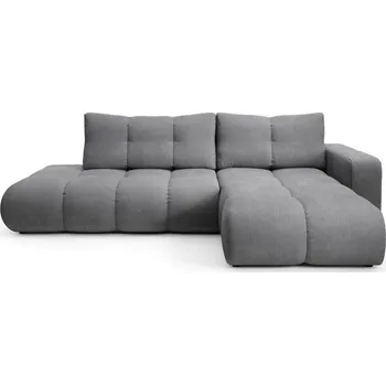 Sedací souprava Rozkládací sedačka s úložným prostorem TRURO 1 - šedá 1, pravý roh