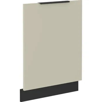 Kuchyňská skříňka Dvířka pro vestavnou myčku AGAFIJA - 60x72 cm, cashmere / černé