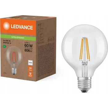 Žárovka LED žárovka Koule E27 G95 3,8W = 60W 806lm 4000K Neutrální bílá 300° Ledvance