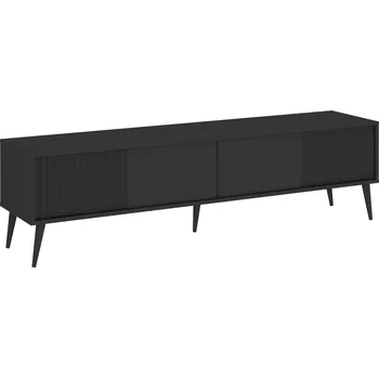 Televizní stolek Široký stolek pod TV JEWETT - antracitový