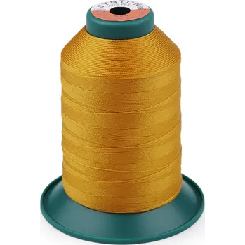 Nit Polyesterové nitě Synton 30 pevné návin 900 m, střední, 118 hořčicová