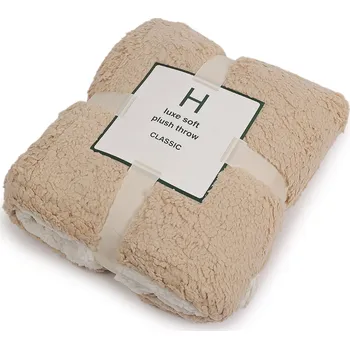 deka Deka beránek 150x200 cm, střední, 1 béžová světlá