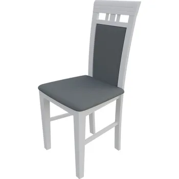 Jídelní židle Jídelní židle MOVILE 12 - bílá / šedá 1