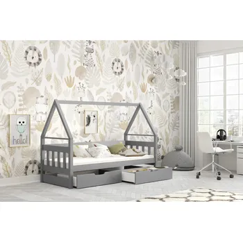 Dětská postel Dětská postel 75x180 DAFNE 1 - šedá