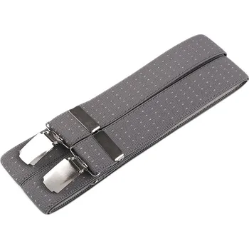 Kšandy Šle šíře 3 cm délka 125 cm, velké, 35 šedá paloma