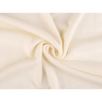 Úplet bavlněný počesaný Premium, střední, 1 (325 g/m²) krémová nejsvět.