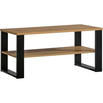 Konferenční stolek Konferenční stolek CATAWBA - dub wotan / černý