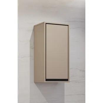 Koupelnový nábytek Závěsná koupelnová skříňka 35 cm AMPHION - congo / černá