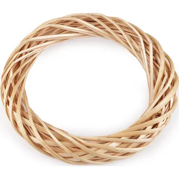 Floristika Proutěný věnec Ø25 cm, střední, 3 přírodní