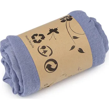 Šátek Šátek / šála 90x180 cm, malé, 7 modrá jeans