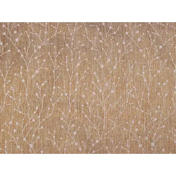 Vánoční dekorační metráž, střední, 2 zlatá