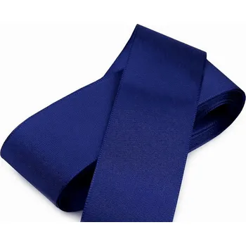 Stuha Stuha taftová šíře 52 mm, malé, 415 modrá safírová